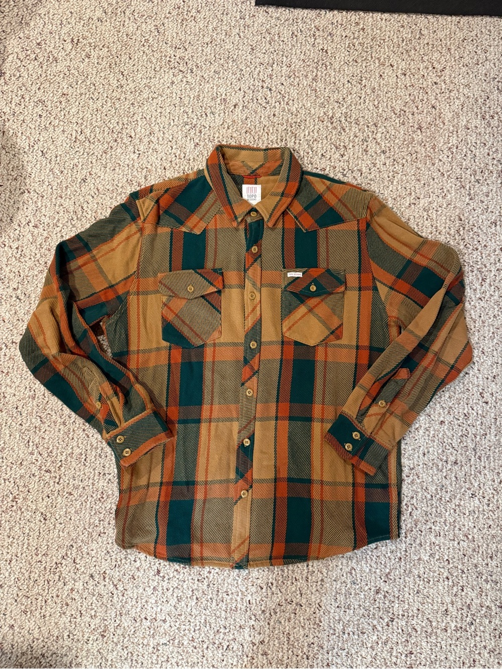 Topo Designs Mountain Shirt Heavyweight Flannel